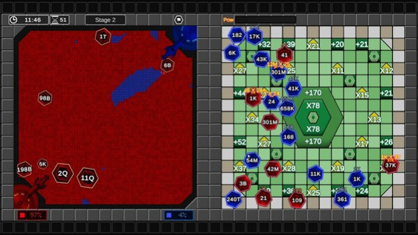 Игра Multiple Territory War, скриншот
