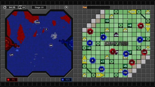 Игра Multiple Territory War, скриншот