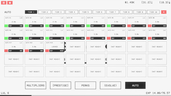 Игра [MULTIPLIERS], скриншот