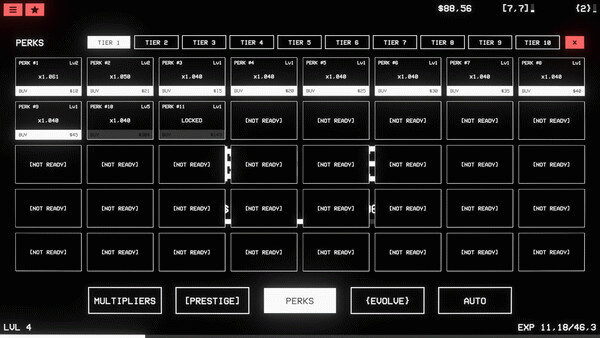 Игра [MULTIPLIERS], скриншот