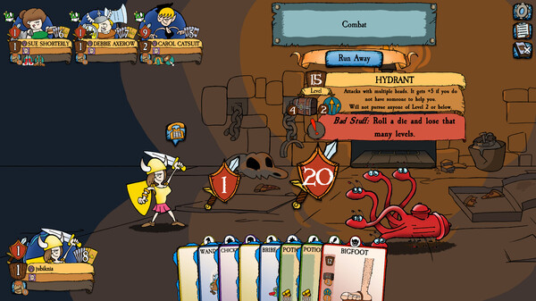 Игра Munchkin Digital - Unnatural Axe, скриншот