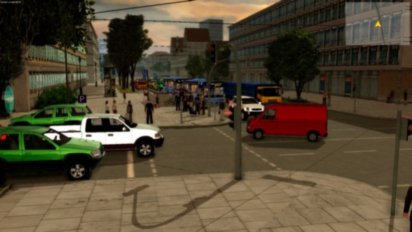 Игра Munich Bus Simulator, скриншот