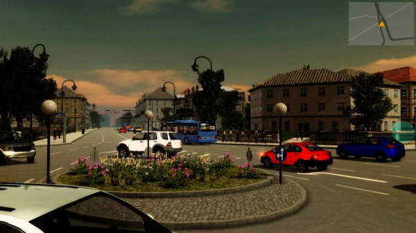 Игра Munich Bus Simulator, скриншот