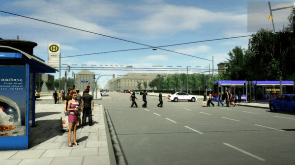 Игра Munich Bus Simulator, скриншот