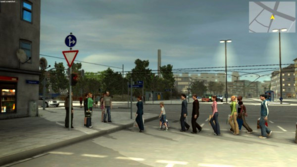 Игра Munich Bus Simulator, скриншот