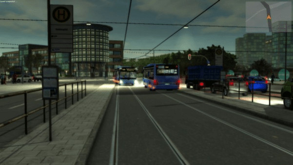 Игра Munich Bus Simulator, скриншот