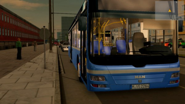 Игра Munich Bus Simulator, скриншот