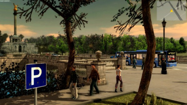 Игра Munich Bus Simulator, скриншот