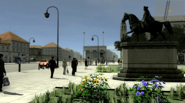 Игра Munich Bus Simulator, скриншот