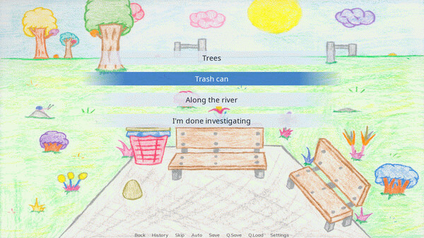 Игра Murder in Crayontopia, скриншот