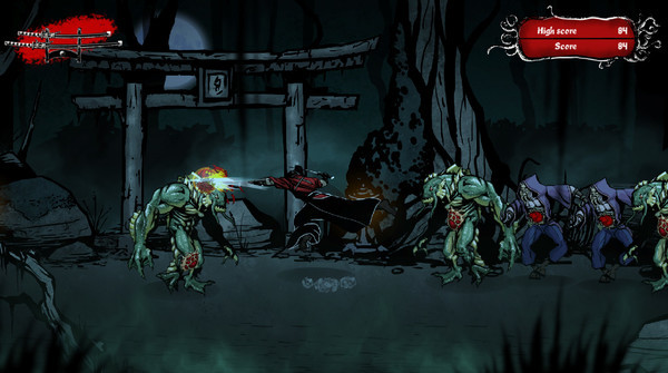 Игра Musashi vs Cthulhu, скриншот