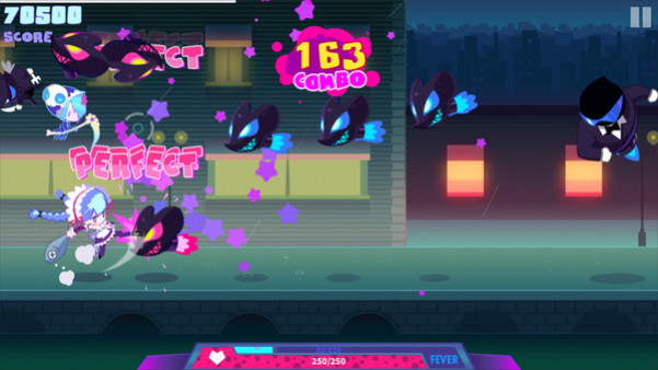 Игра Muse Dash, скриншот