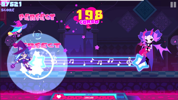 Игра Muse Dash, скриншот