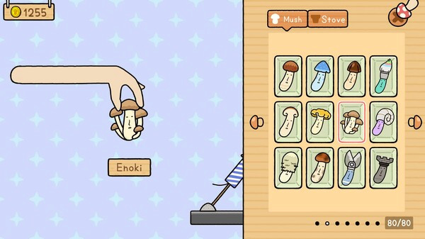 Игра Mushroom Jump! Miracle, скриншот