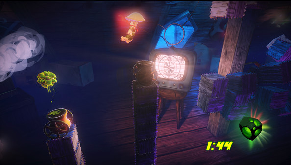 Игра Mushroom Men: Truffle Trouble, скриншот