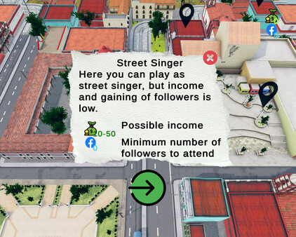 Игра Musician Simulator, скриншот