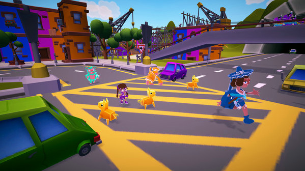 Игра Must Dash Amigos, скриншот