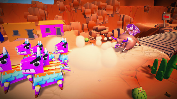 Игра Must Dash Amigos, скриншот