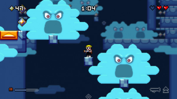 Игра Mutant Mudds Deluxe, скриншот