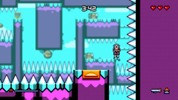 Игра Mutant Mudds Deluxe, скриншот