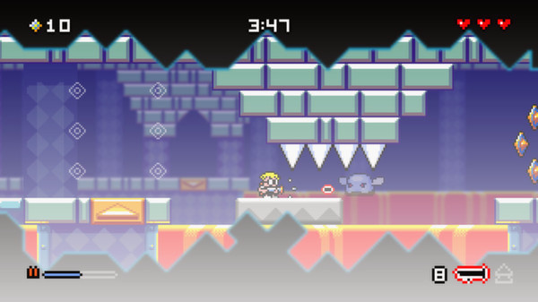 Игра Mutant Mudds Deluxe, скриншот