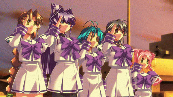 Игра Muv-Luv Alternative (マブラヴ オルタネイティヴ), скриншот