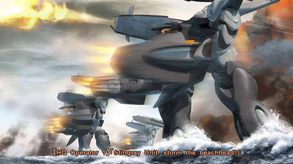 Игра Muv-Luv Alternative (マブラヴ オルタネイティヴ), скриншот