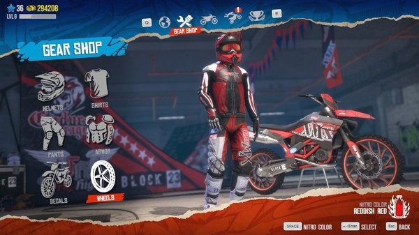 Игра MX Nitro: Unleashed, скриншот