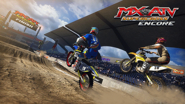 Игра MX vs. ATV Supercross Encore, скриншот