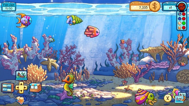 Игра My Cozy Aquarium, скриншот