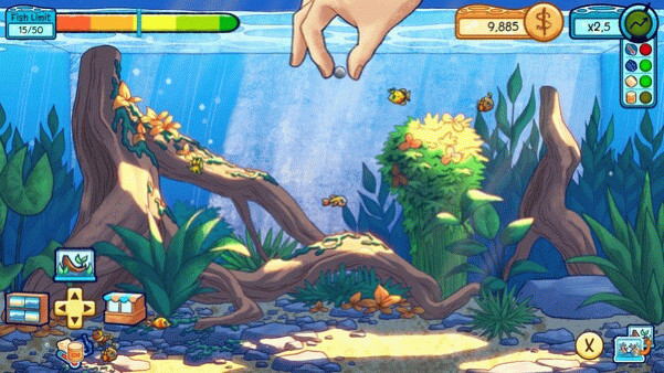 Игра My Cozy Aquarium, скриншот