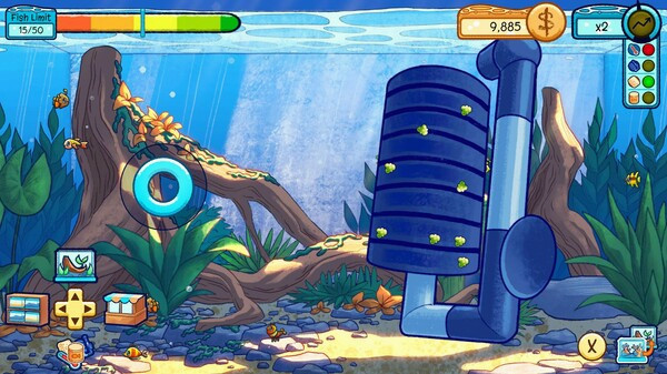 Игра My Cozy Aquarium, скриншот