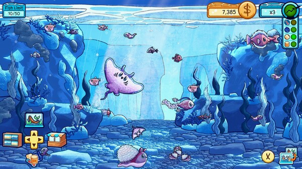 Игра My Cozy Aquarium, скриншот