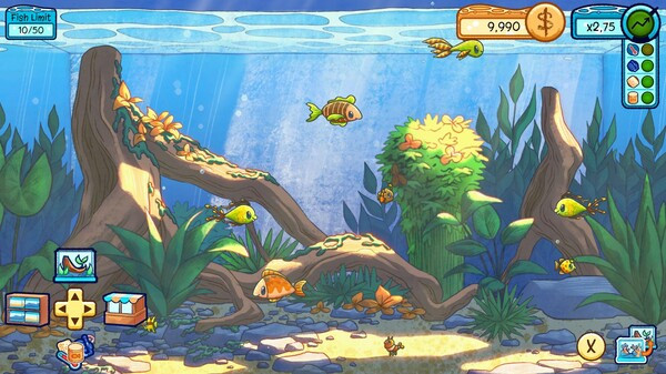 Игра My Cozy Aquarium, скриншот