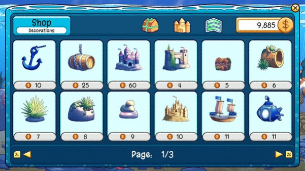 Игра My Cozy Aquarium, скриншот