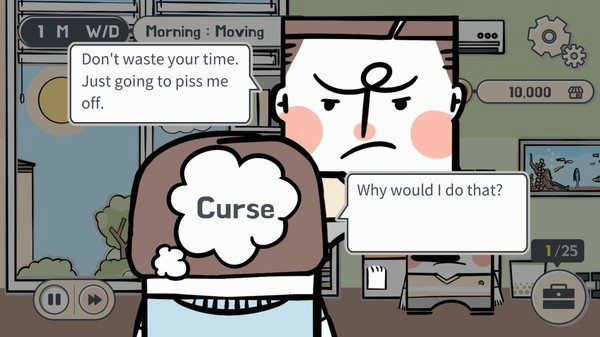 Игра My Divorce Story, скриншот