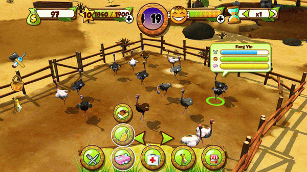 Игра My Exotic Farm, скриншот