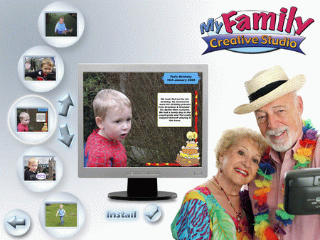 Игра My Family Creative Studio, скриншот