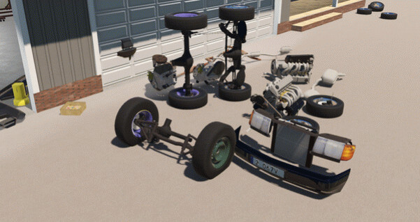 Игра My Garage, скриншот