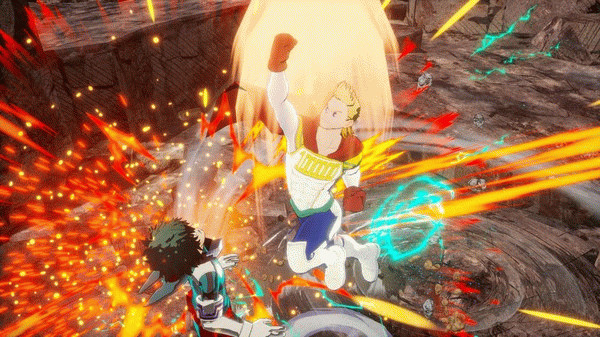 Игра MY HERO ONE'S JUSTICE 2, скриншот