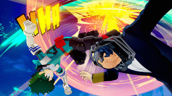 Игра MY HERO ONE'S JUSTICE Mission: O.F.A Deku Shoot Style, скриншот