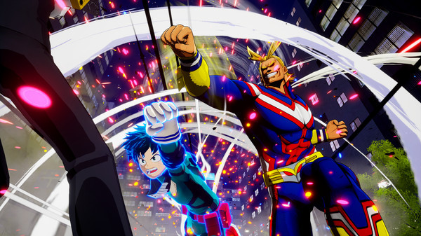Игра MY HERO ONE'S JUSTICE, скриншот