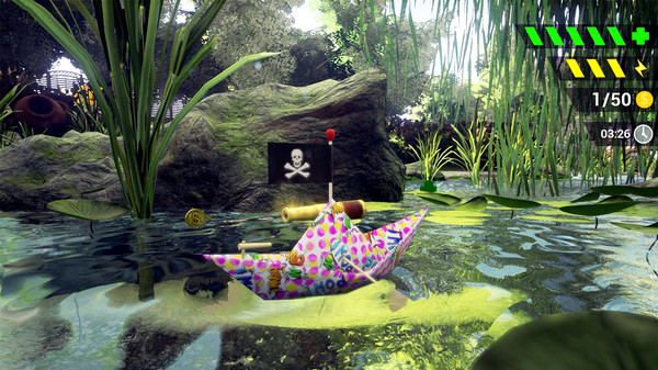 Игра My Paper Boat, скриншот