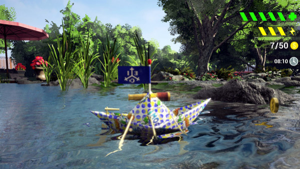 Игра My Paper Boat, скриншот