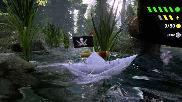 Игра My Paper Boat, скриншот