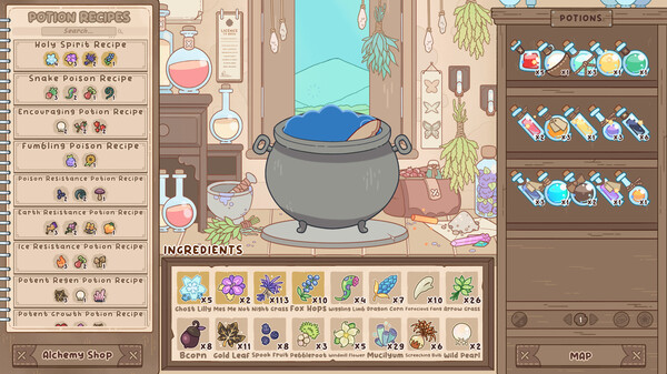 Игра My Party Needs An Alchemist, скриншот