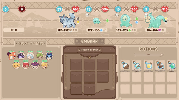 Игра My Party Needs An Alchemist, скриншот