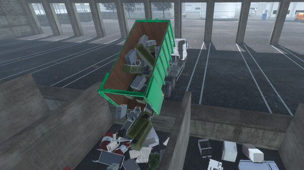 Игра My Recycling Center - Container Truck Expansion, скриншот