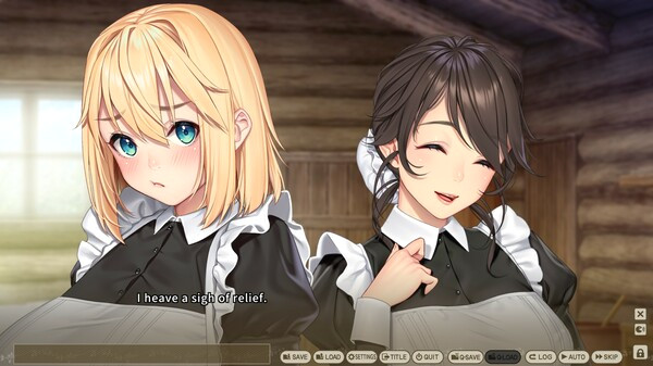 Игра My Slow Life with the Princess Knight and Her Devoted Handmaiden, скриншот