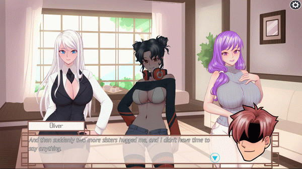Игра My Step Sisters, скриншот